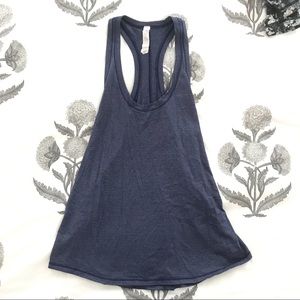 lululemon navy blue tank top